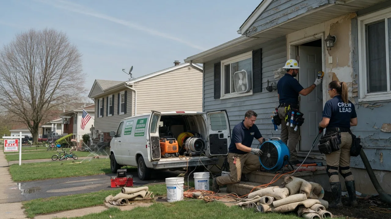Flood Cleanup in Grand Coteau, LA near me